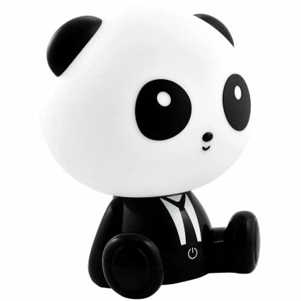 LED Prigušiva dječja dodirna lampa PANDA LED/2,5W/3,7V 1200 mAh