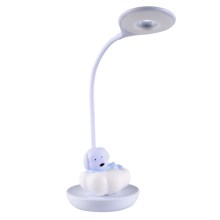 LED Prigušiva dječja stolna lampica DOG LED/2,5W/230V plava