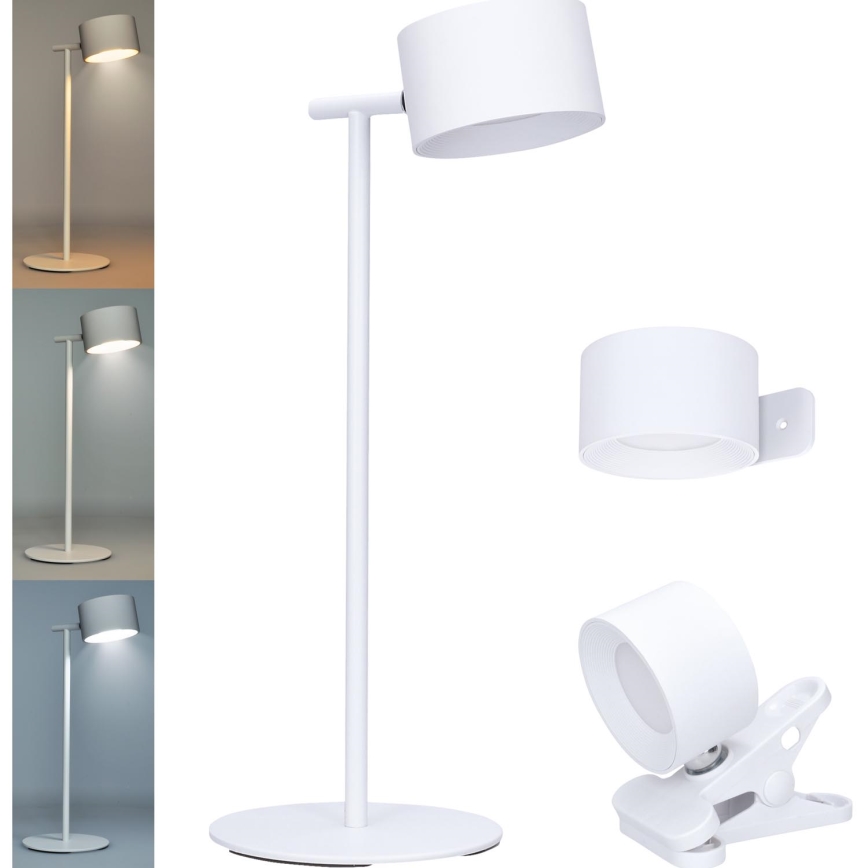 LED Prigušiva dodirna punjiva lampa 3u1 LED/4W/2000 mAh 3000/4000/6500K bijela