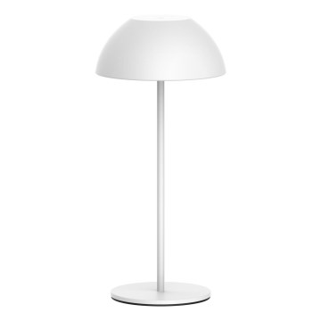 LED Prigušiva dodirna vanjska stolna lampa TANZANIA LED/1,8W/5V USB 1800 mAh IP44 bijela