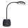LED Prigušiva fleksibilna punjiva stolna lampa LUSIA LED/5W/5V 3000/4000K 1200 mAh crna