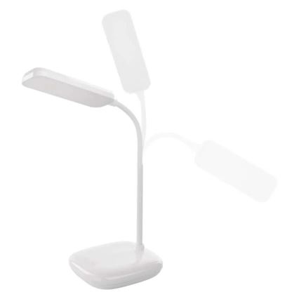LED Prigušiva fleksibilna stolna lampa LED/12W/230V 3000K/4000K/6500K bijela