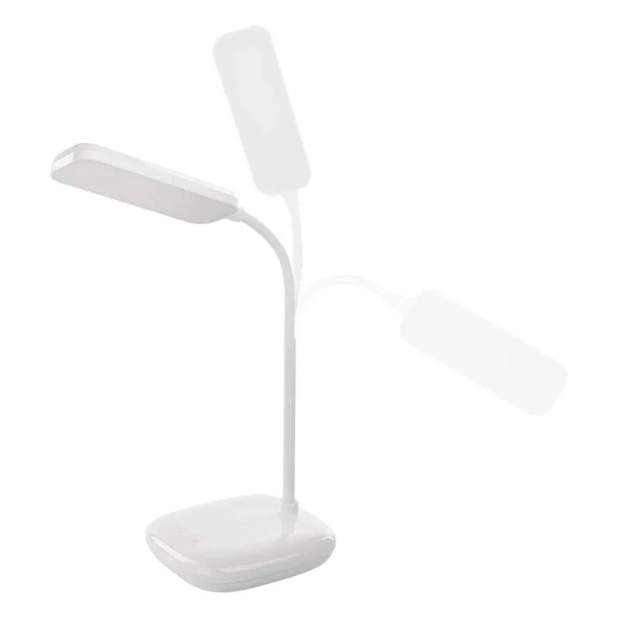 LED Prigušiva fleksibilna stolna lampa LED/12W/230V 3000K/4000K/6500K bijela