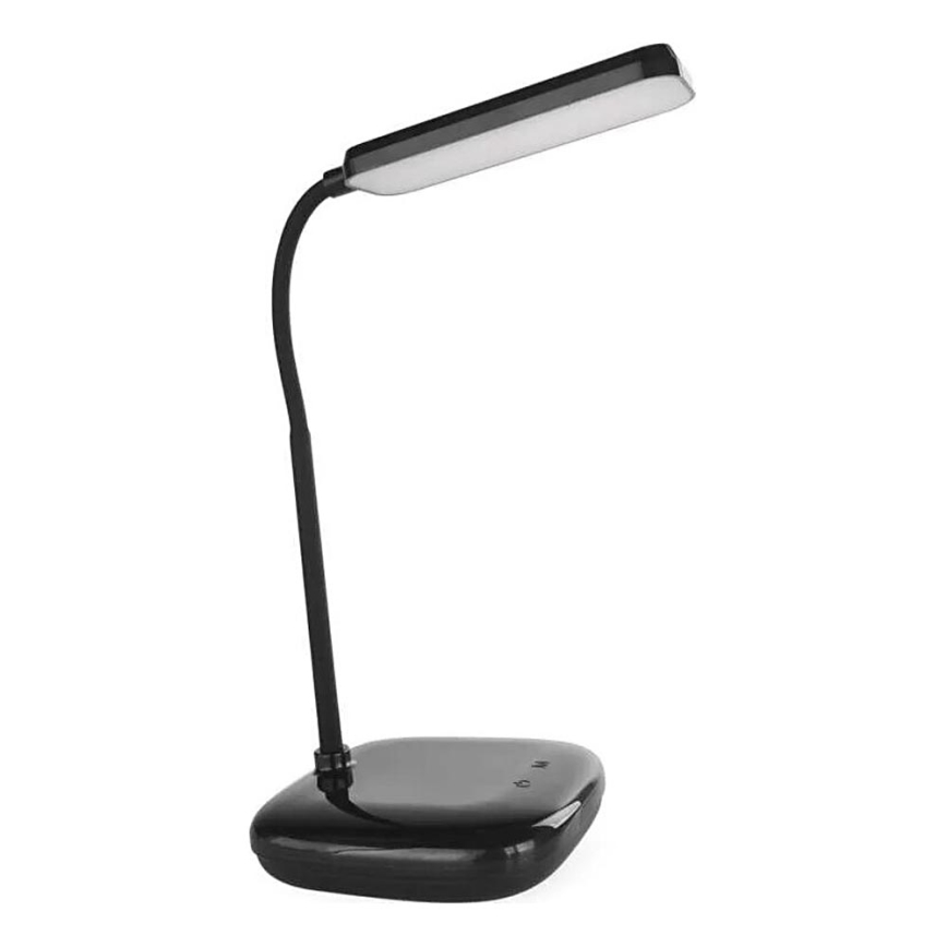 LED Prigušiva fleksibilna stolna lampa LED/12W/230V 3000K/4000K/6500K crna