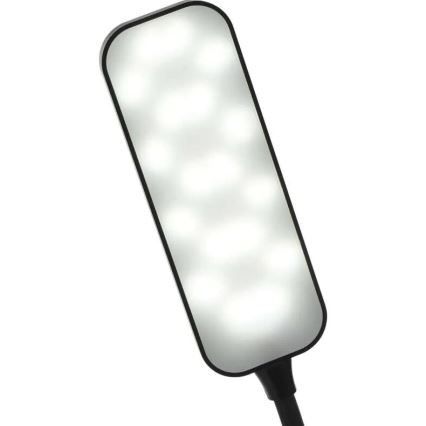 LED Prigušiva fleksibilna stolna lampa LED/12W/230V 3000K/4000K/6500K crna