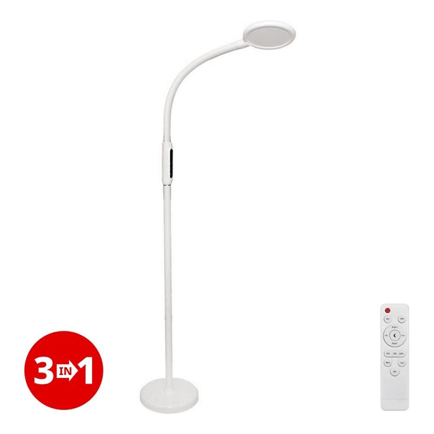 LED Prigušiva lampa na dodir 3u1 LED/12W/230V bijela CRI 90 + daljinski upravljač