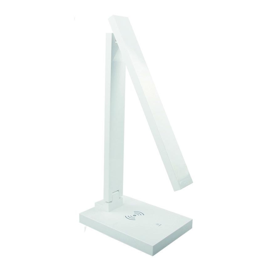 LED Prigušiva lampa s upravljanjem na dodir i bežičnim punjenjem LISA LED/5W/230V + USB