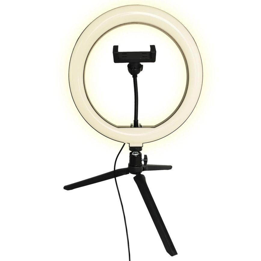 LED Prigušiva lampa sa stalkom i držačem za vloganje LED/10W/5V 2700-6500K