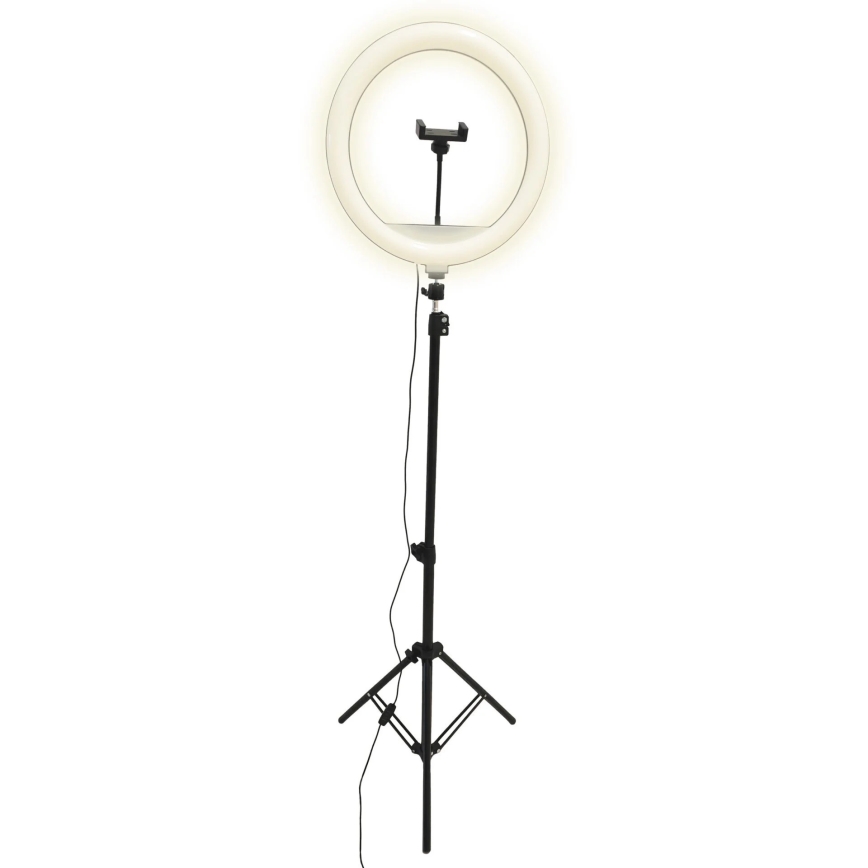 LED Prigušiva lampa sa stalkom i držačem za vloganje LED/15W/5V 2700-6500K