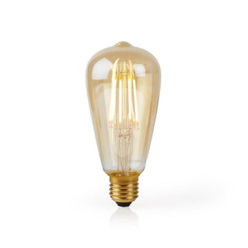 LED Prigušiva pametna žarulja VINTAGE ST64 E27/5W/230V