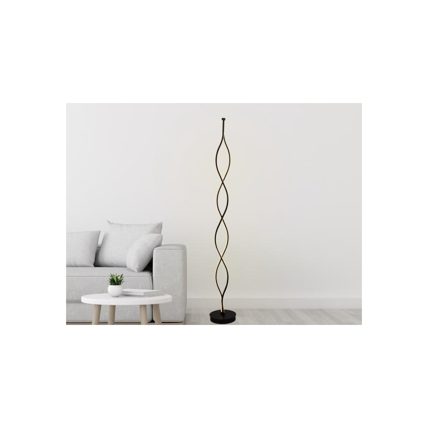LED Prigušiva podna lampa LED/70W/230V 3000-6500K + daljinski upravljač