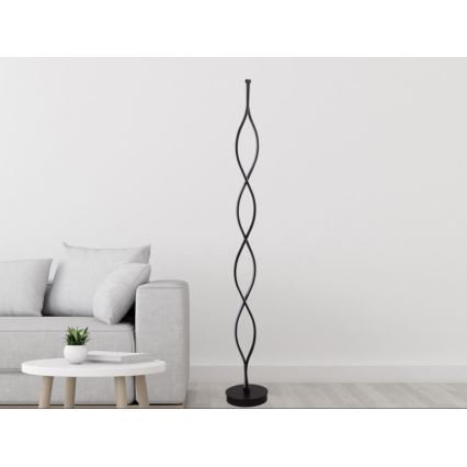 LED Prigušiva podna lampa LED/70W/230V 3000-6500K + daljinski upravljač
