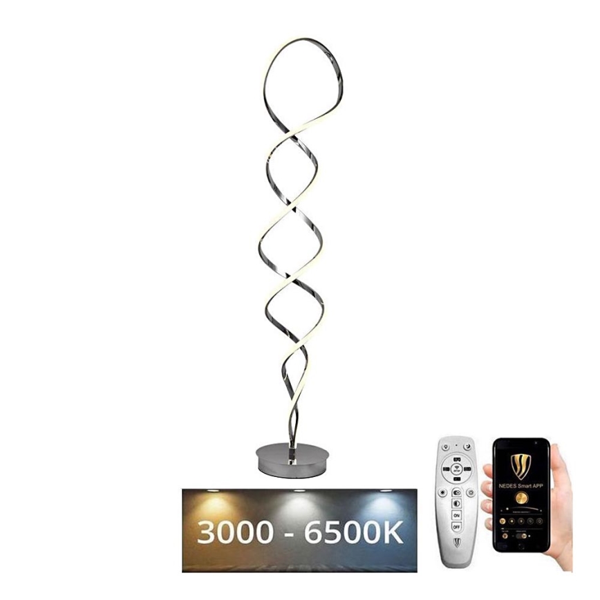LED Prigušiva podna lampa LED/90W/230V 3000-6500K + daljinski upravljač
