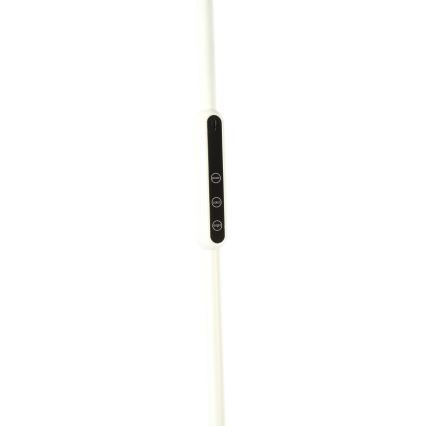 LED Prigušiva podna lampa LED/9W/230V 3000-6500K bijela + daljinski upravljač