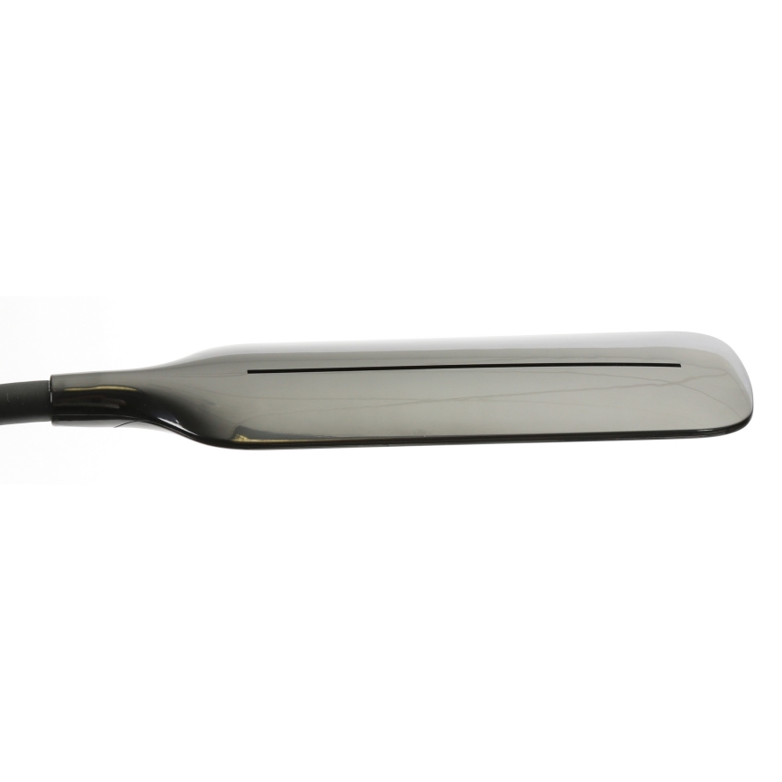LED Prigušiva podna lampa LED/9W/230V 3000-6500K crna + daljinski upravljač