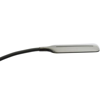 LED Prigušiva podna lampa LED/9W/230V 3000-6500K crna + daljinski upravljač