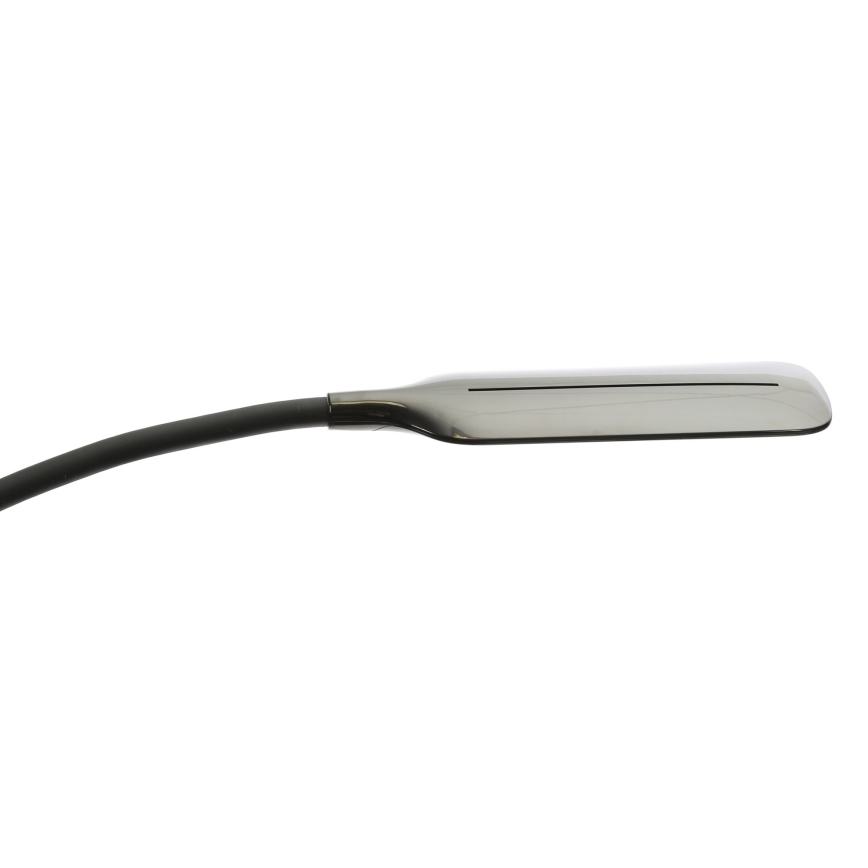 LED Prigušiva podna lampa LED/9W/230V 3000-6500K crna + daljinski upravljač
