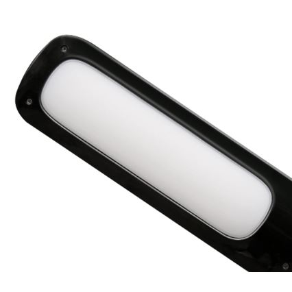 LED Prigušiva podna lampa LED/9W/230V 3000-6500K crna + daljinski upravljač