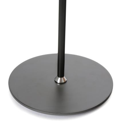 LED Prigušiva podna lampa LED/9W/230V 3000-6500K crna + daljinski upravljač