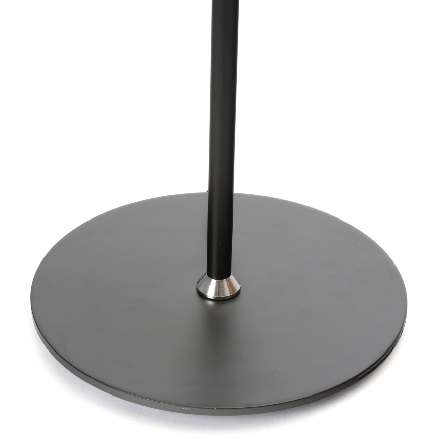LED Prigušiva podna lampa LED/9W/230V 3000-6500K crna + daljinski upravljač
