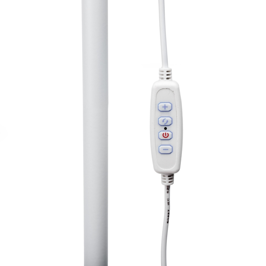 LED Prigušiva podna lampa SIGNUS LED/10W/230V 3000/4500/6500K bijela