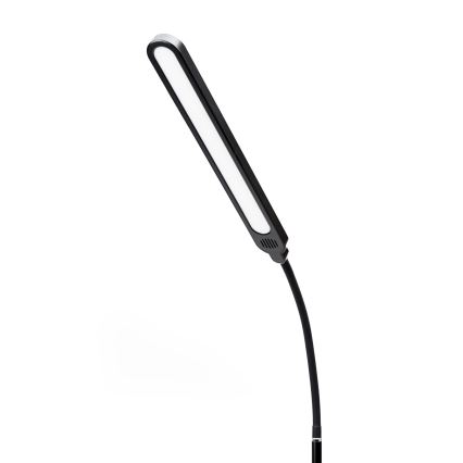LED Prigušiva podna lampa SIGNUS LED/10W/230V 3000/4500/6500K crna