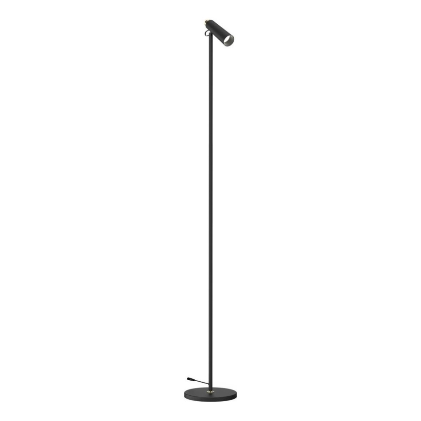 LED Prigušiva podna lampa TIT LED/6W/230V crna