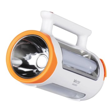 LED Prigušiva punjiva baterijska svjetiljka 2u1 s funkcijom powerbanka LED/5W/230V 3500 mAh