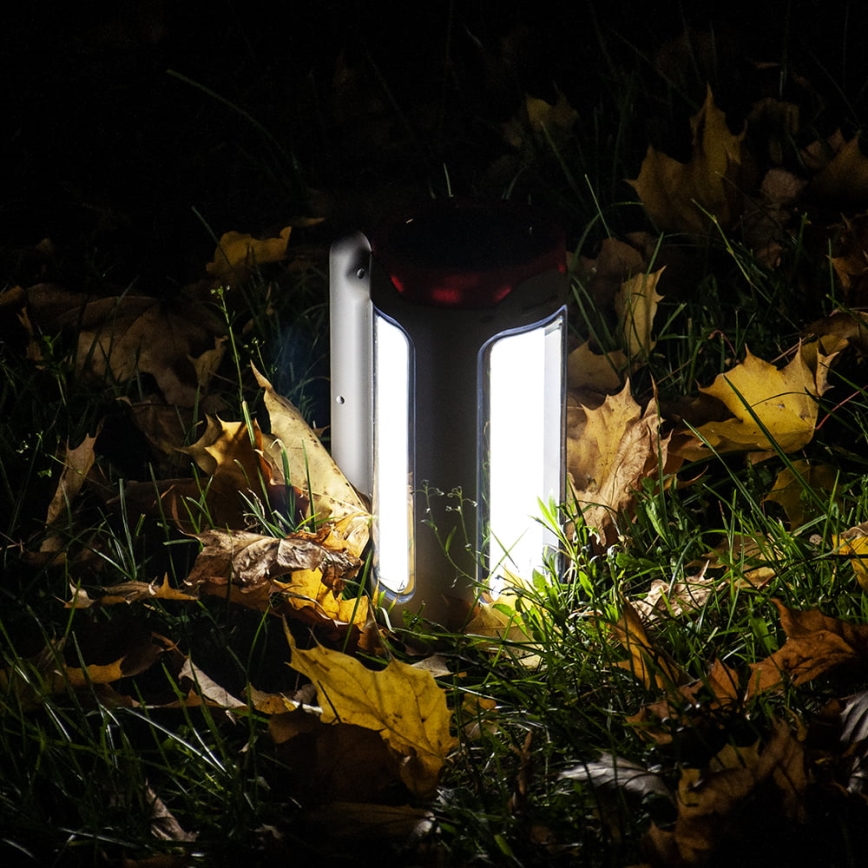 LED Prigušiva punjiva baterijska svjetiljka 2u1 s funkcijom powerbanka LED/5W/230V 3500 mAh