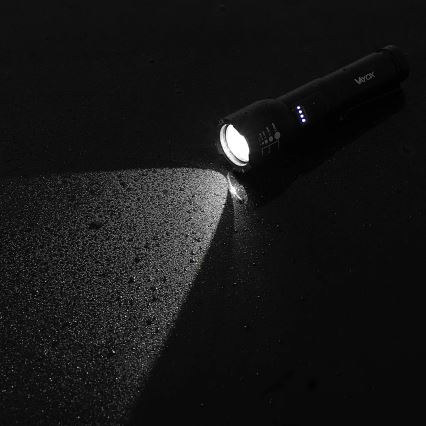 LED Prigušiva punjiva baterijska svjetiljka LED/20W/5V IPX4 800 lm 2000 mAh