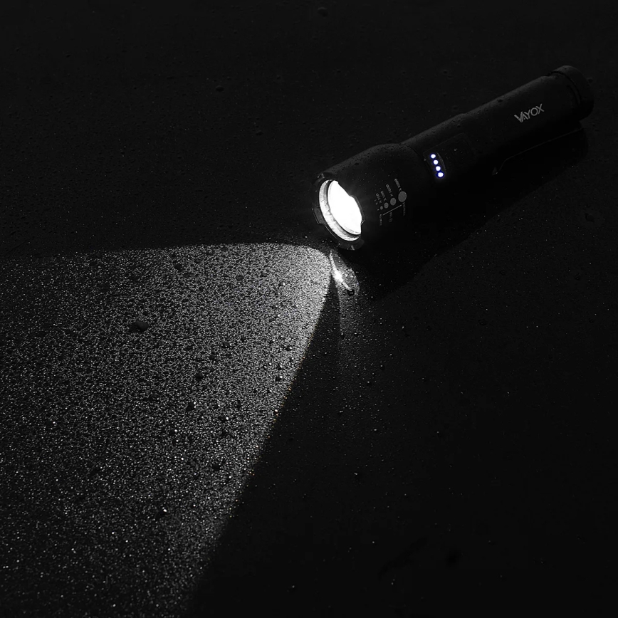 LED Prigušiva punjiva baterijska svjetiljka LED/20W/5V IPX4 800 lm 2000 mAh