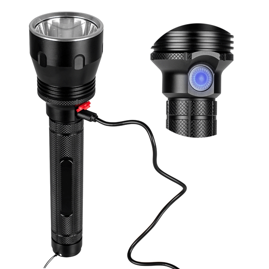 LED Prigušiva punjiva baterijska svjetiljka LED/20W/5V IPX5 1570 lm 8400 mAh
