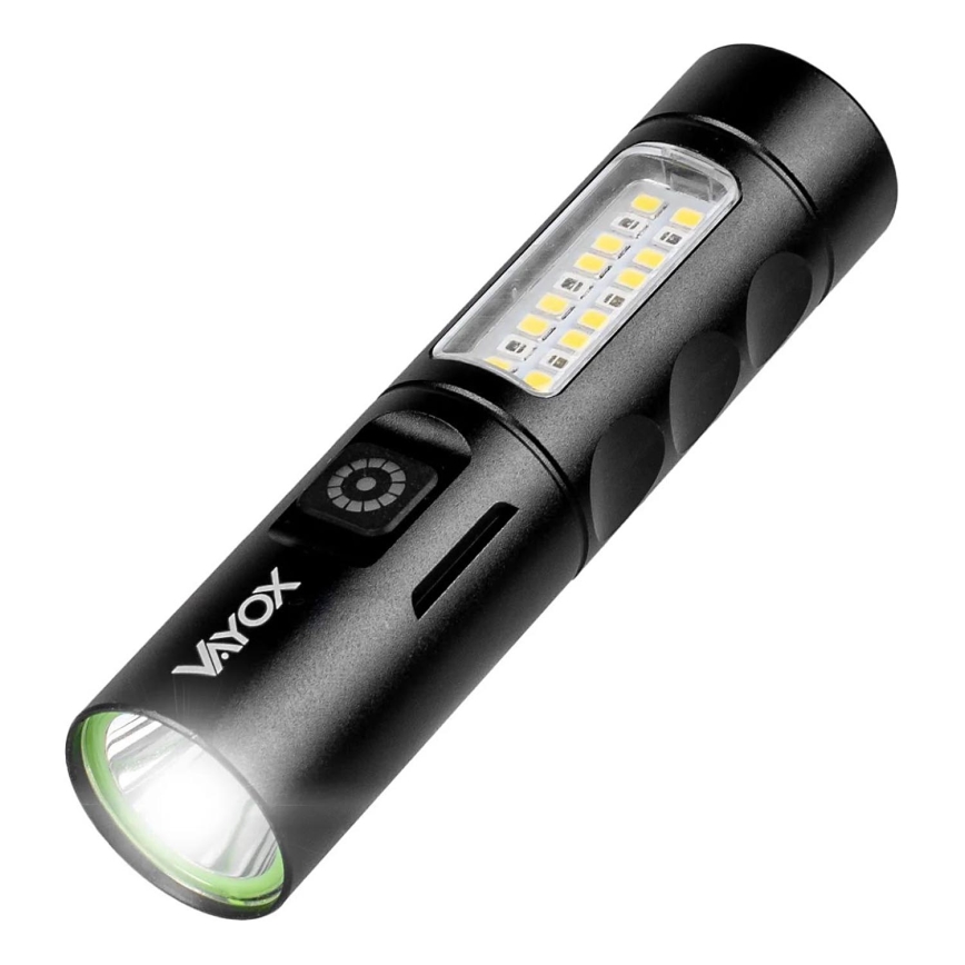 LED Prigušiva punjiva baterijska svjetiljka s crvenim svjetlom LED/5W/5V IPX4 250 lm 2000 mAh