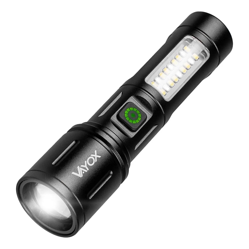 LED Prigušiva punjiva baterijska svjetiljka s crvenim svjetlom LED/5W/5V IPX4 260 lm 2000 mAh