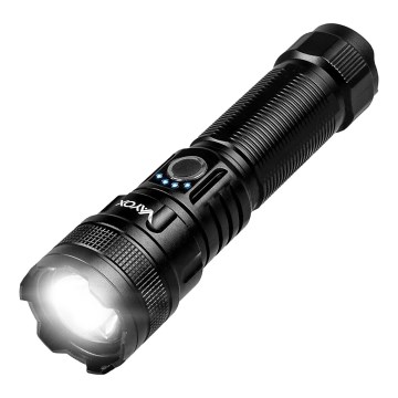 LED Prigušiva punjiva baterijska svjetiljka s funkcijom powerbanka LED/10W/5V IPX4 600 lm 2000 mAh