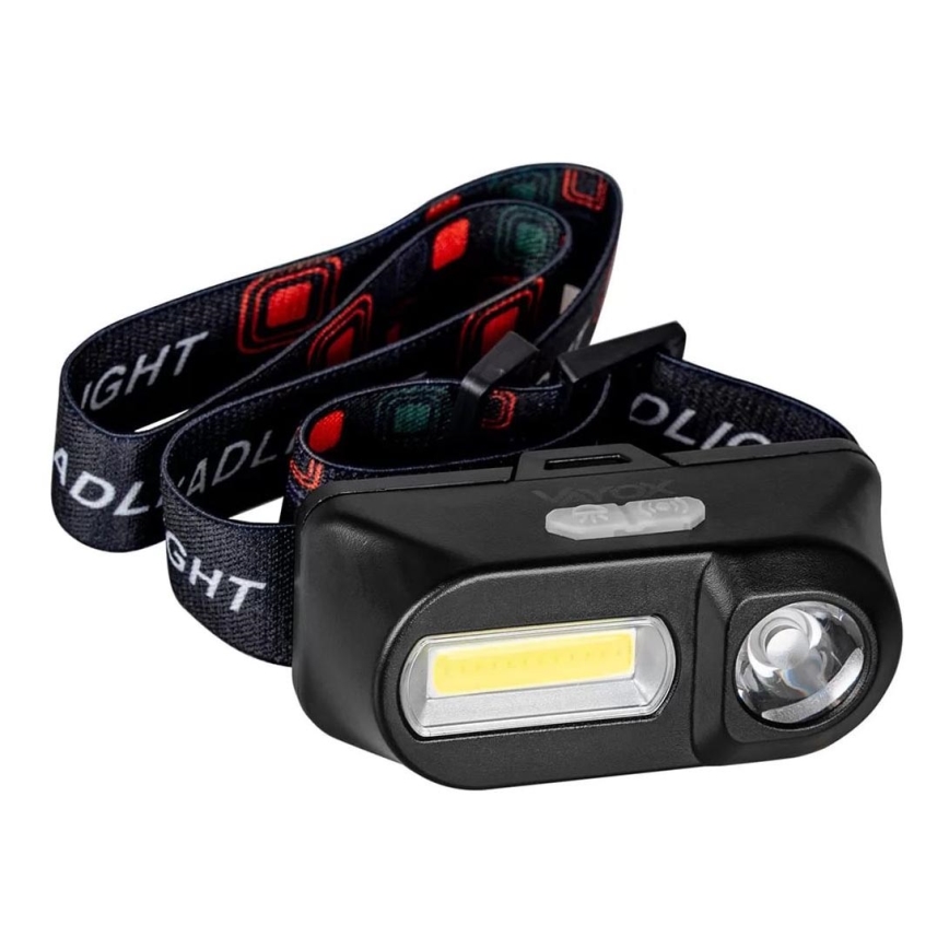 LED Prigušiva punjiva čeona svjetiljka 2xLED/5V IP44 210 lm 2000 mAh