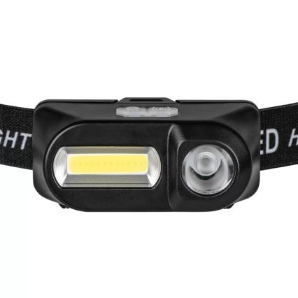 LED Prigušiva punjiva čeona svjetiljka 2xLED/5V IP44 210 lm 2000 mAh