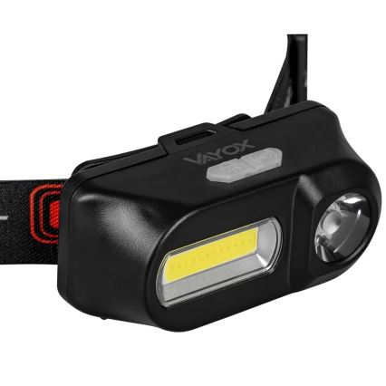 LED Prigušiva punjiva čeona svjetiljka 2xLED/5V IP44 210 lm 2000 mAh