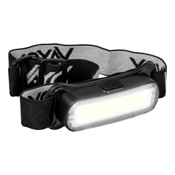 LED Prigušiva punjiva čeona svjetiljka LED/5V IPX4 300 lm 1200 mAh