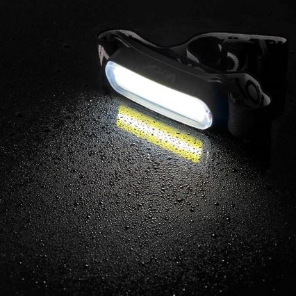 LED Prigušiva punjiva čeona svjetiljka LED/5V IPX4 300 lm 1200 mAh