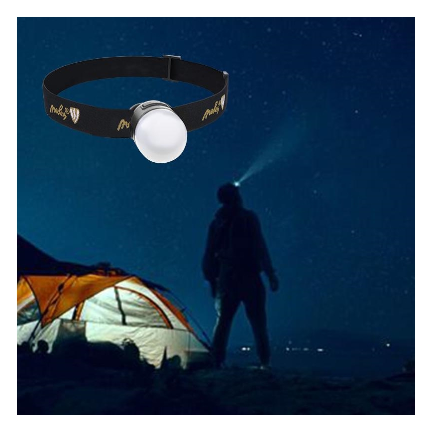 LED Prigušiva punjiva čeona svjetiljka LED/8W/5V IP42 210 lm 800 mAh