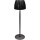 LED Prigušiva punjiva dodirna stolna lampa LED/2,7W/5V 3000/4000/6000K 1800 mAh crna