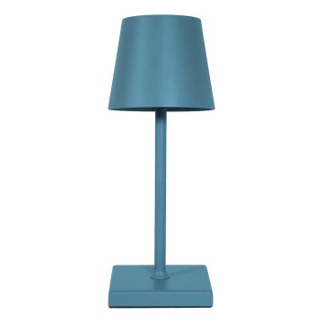 LED Prigušiva punjiva dodirna stolna lampa LED/3,5W/5V 5200mAh plava