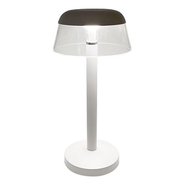LED Prigušiva punjiva dodirna stolna lampa LED/3W/5V 3000-6000K 1800 mAh bijela