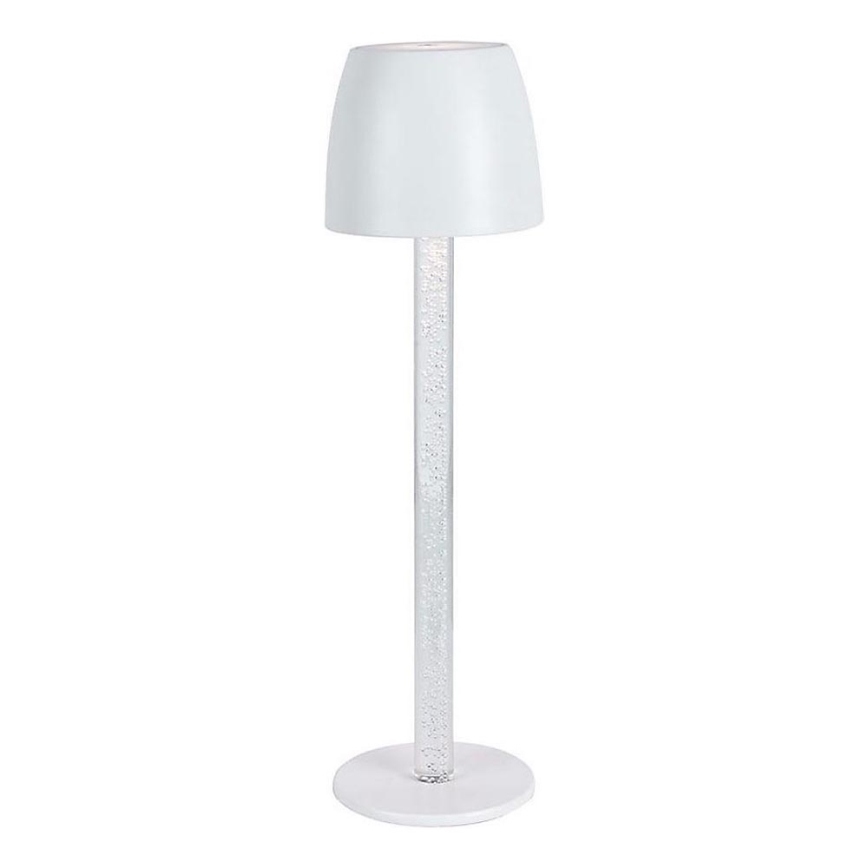 LED Prigušiva punjiva dodirna stolna lampa LED/3W/5V 3000K 1800 mAh bijela
