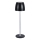LED Prigušiva punjiva dodirna stolna lampa LED/3W/5V 3000K 1800 mAh crna