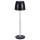 LED Prigušiva punjiva dodirna stolna lampa LED/3W/5V 3000K 1800 mAh crna