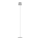 LED Prigušiva punjiva podna lampa 3u1 LED/4W/5V 4400 mAh 3000K IP54 bijela