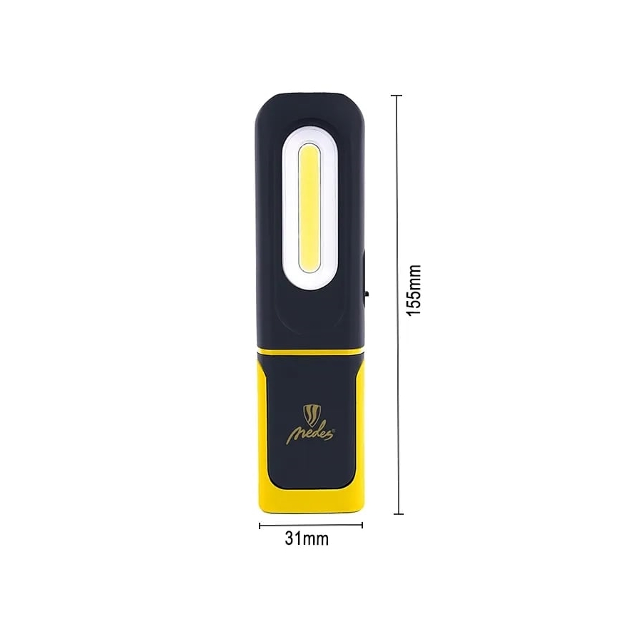 LED Prigušiva punjiva radna baterijska svjetiljka LED/8W/5V IP44 420 lm 1200 mAh