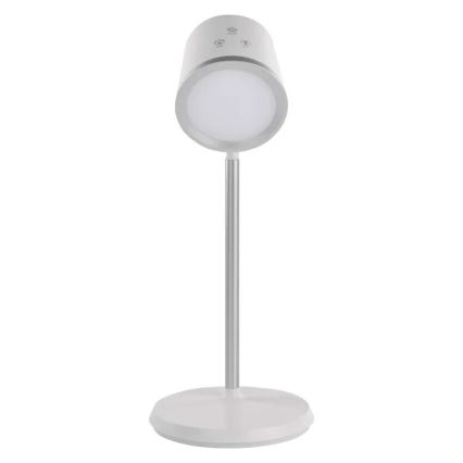 LED Prigušiva punjiva stolna lampa 4u1 LED/6W/3,7V 3000K/4000K/6500K 1500mAh bijela